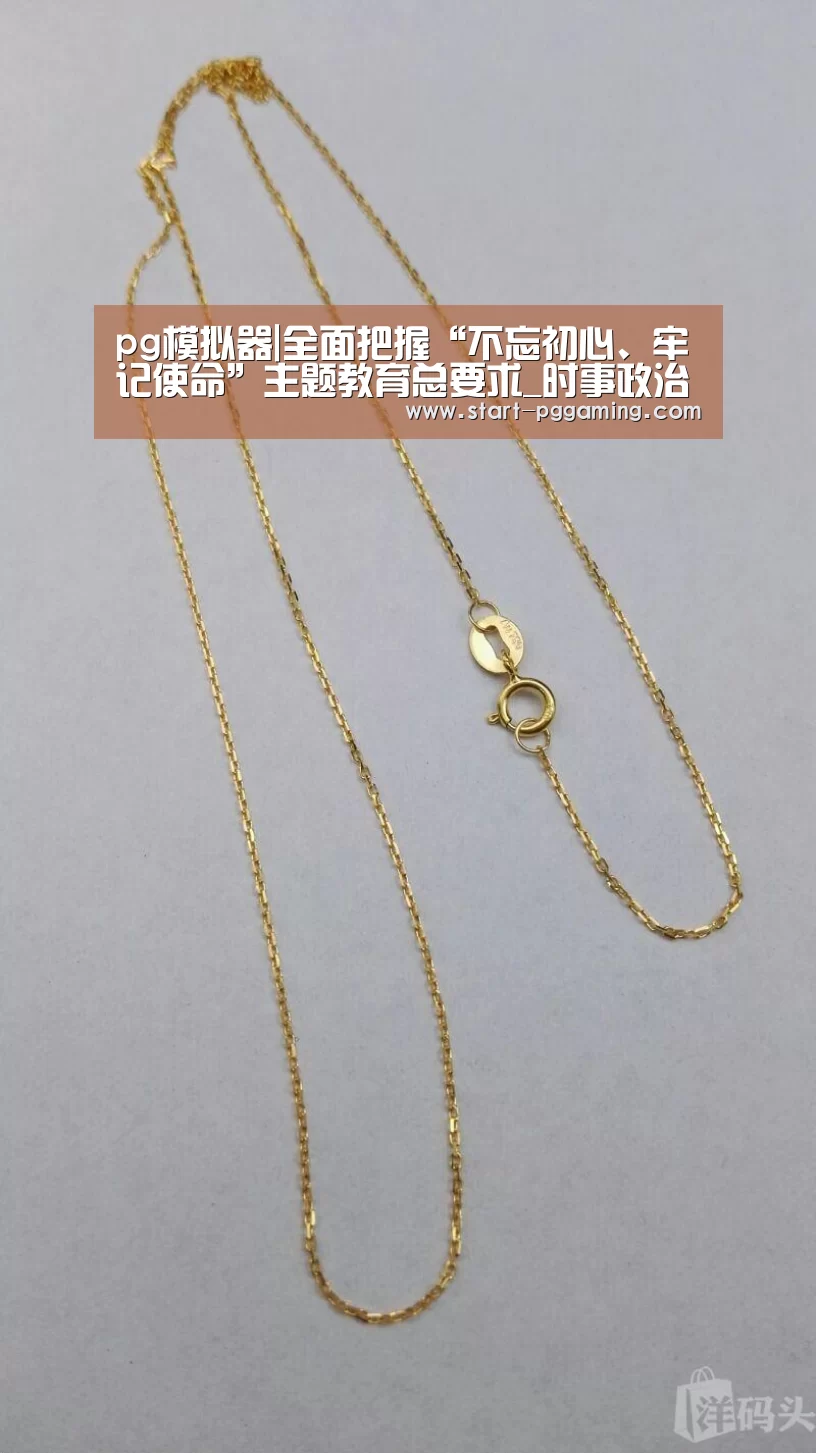 pg模拟器|全面把握“不忘初心、牢记使命”主题教育总要求_时事政治_中公教育网(图1) pg模拟器